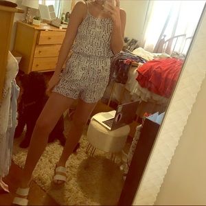 RVCA drawstring Romper!